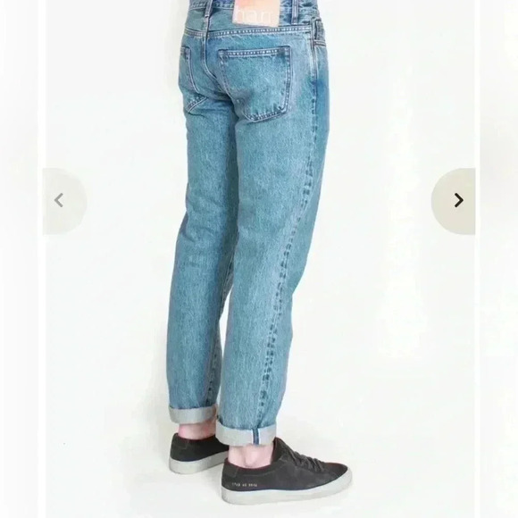Han KJOBENHAVN Selvage Tapered Blue Jeans Size 26 - Picture 5 of 6